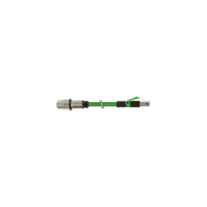 Zamów teraz Złącze żeńskie M12, kod D, RM / RJ45, męskie 0° 7000-44851-7960150