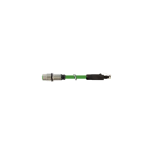 Złącze żeńskie M12, kod D, RM / RJ45, męskie 0° 7700-44851-S7V0100 Ostatnie sztuki